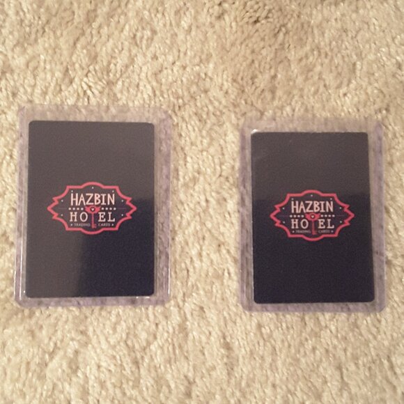 Hazbin Hotel Trading Card Lot of 2 Katie Killjoy 24/50 and Tom Trench 43/50 - Picture 2 of 4